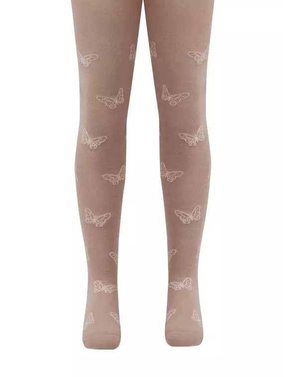 Колготки детские tip-top 678 пепельно-розовый, 4С-04СП, 128-134 (20), CONTE-KIDS,  - 3