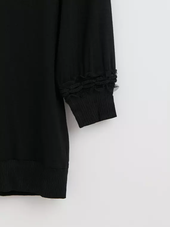 Джемпер женский esli ld 369 черный, 12С-482ДСП, 170,176-100, ESLI,  - 2