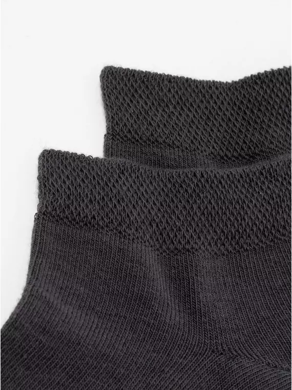 Короткие мужские носки esli 000 темно-серый, 19С-146СПЕ, 44-45 (29), ESLI,  - 2