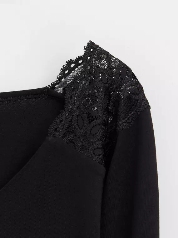 Джемпер женский esli ld 373 черный, 12С-488ДСП, 158,164-88, ESLI,  - 2