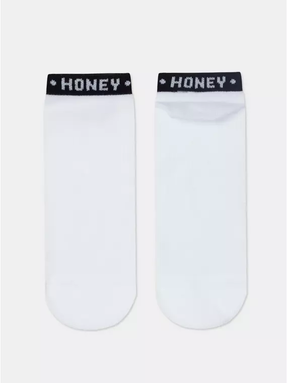 Носки женские (короткие) esli basic 595 белый, 20С-39СПЕ, 36-39 (23-25), ESLI,  - 5