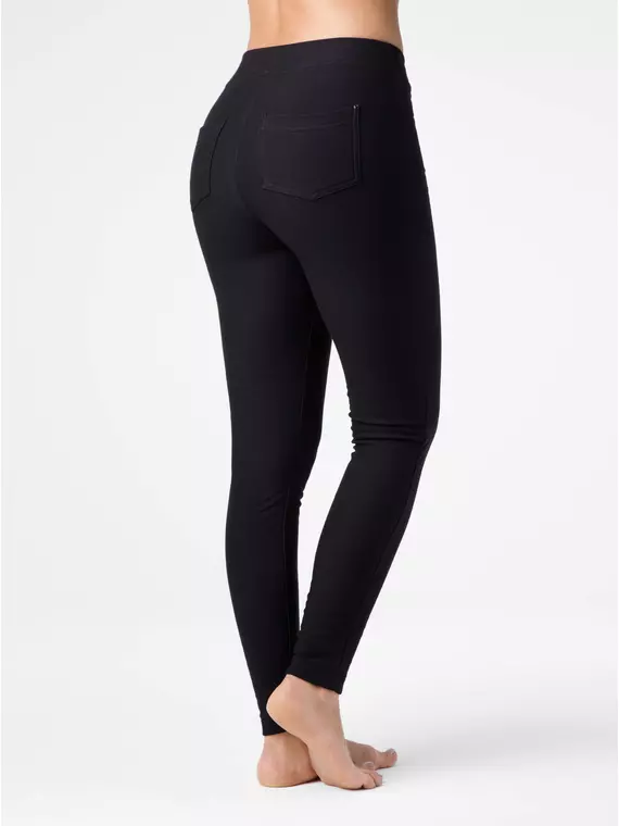 Экстрамягкие джеггинсы с высокой посадкой и термоэффектом windy+ nero, 18С-559ТСП, 164-114/3XL, CONTE ELEGANT,  - 2