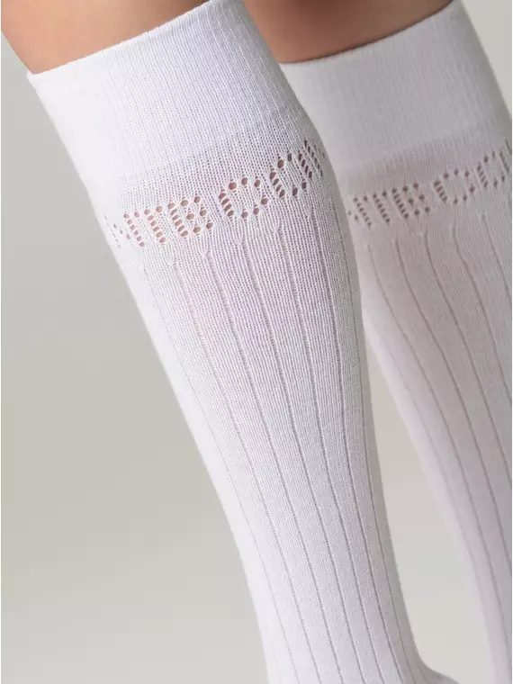 Гольфы женские conte classic 006 белый, 23С-152СП, 36-39 (23-25), CONTE ELEGANT,  - 2