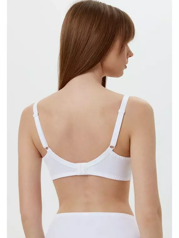 Бюстгальтер на каркасах с мягкой чашкой aura rb6099 белый, , 85G, CONTE ELEGANT, - 2