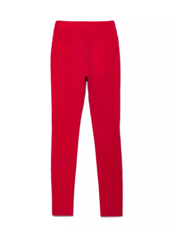 Джеггинсы с металлическим декором vegas risky red, 18С-691ТСП, 164-94/S, CONTE ELEGANT,  - 4