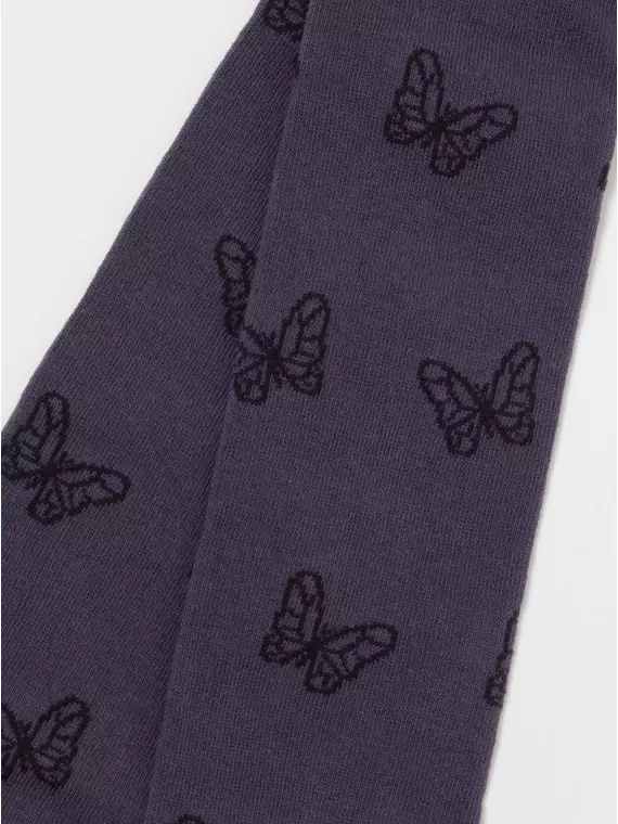 Колготки детские tip-top 678 серо-фиолетовый, 4С-04СП, 128-134 (20), CONTE-KIDS,  - 4