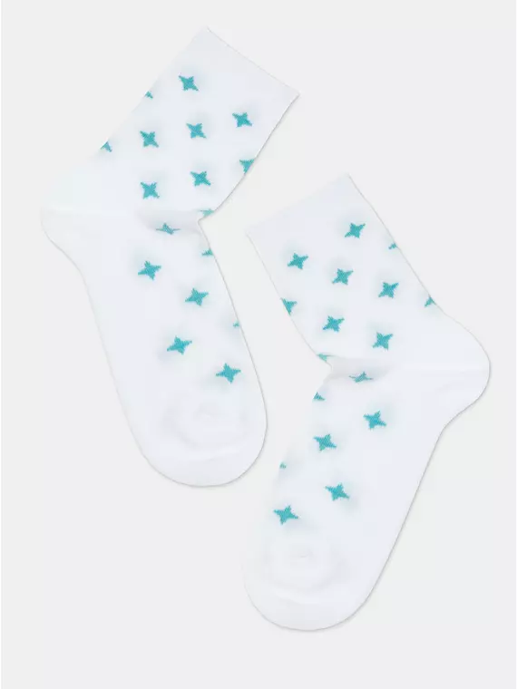 Носки женские esli basic 591 белый, 21С-78СПЕ, 36-39 (23-25), ESLI,  - 5