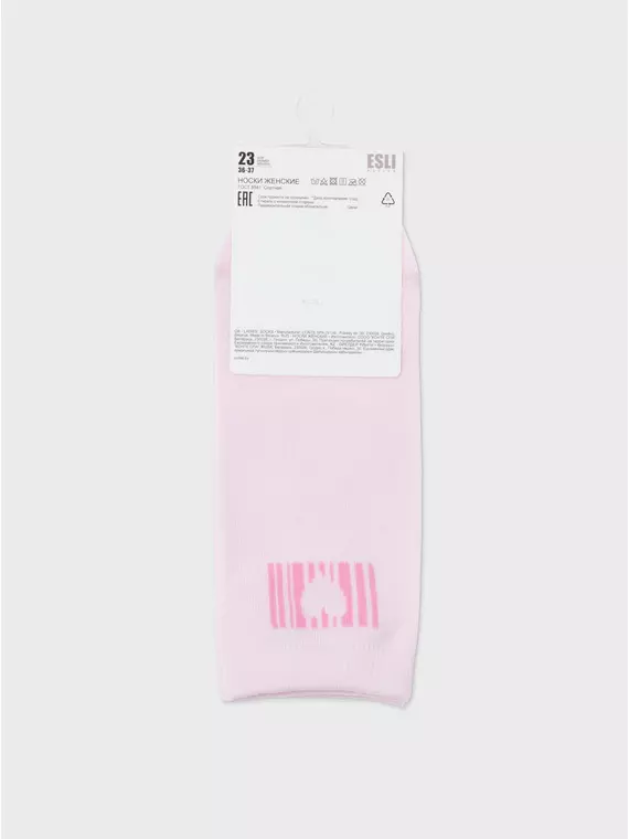 Короткие женские носки active esli 584 светло-розовый, 22С-42СПЕ, 38-39 (25), ESLI,  - 8