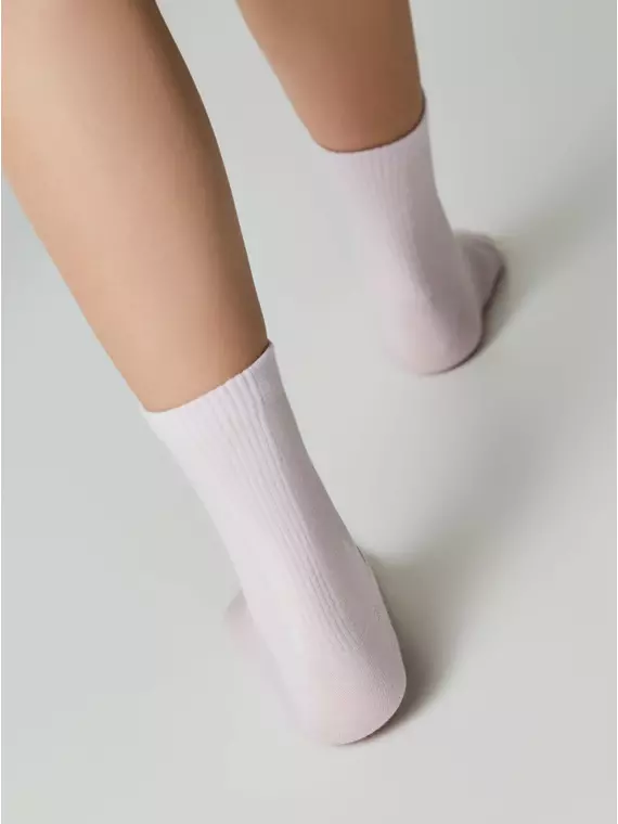 Носки женские хлопковые active 599 светло-розовый, 24С-11СП, 39-41 (25-27), CONTE ELEGANT,  - 4