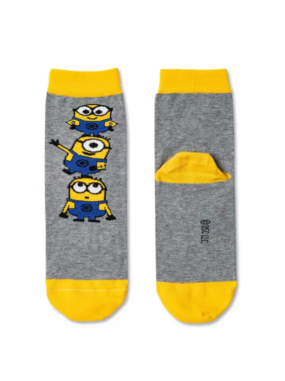 Носки женские minions (средней длины) 309 серый меланж, 20С1124, 38-39 (25), БРЕСТСКИЕ,  - 2