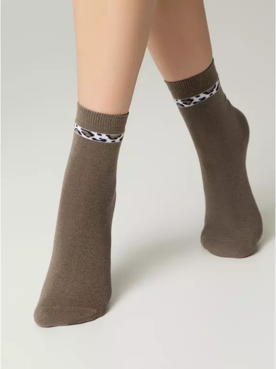 Носки женские esli basic 597 хаки, 21С-78СПЕ, 36-39 (23-25), ESLI,  - 2