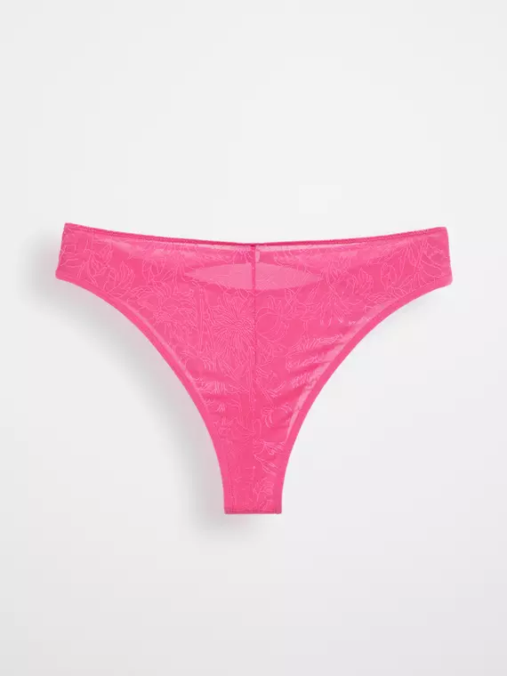 Трусы женские floral tattoo lbr 2874 barbie pink, 23С-2911ТСП, 90/XS, CONTE ELEGANT,  - 4