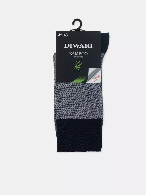 Носки мужские diwari bamboo 205 темно-синий, 7С-94СП, 42-43 (27), DIWARI,  - 4