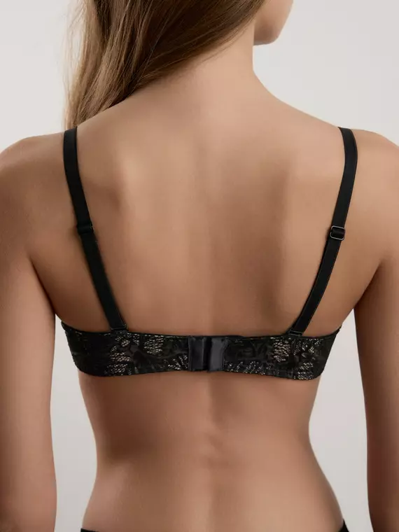 Бюстгальтер "пуш-ап" формованный на каркасах jungle tb1162 черный, 23С-0023КСП, 80D, CONTE ELEGANT,  - 3