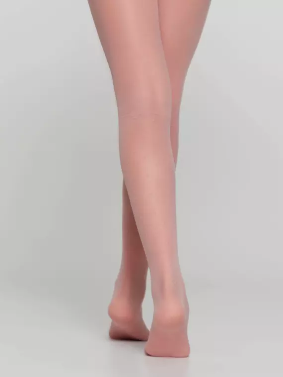 Колготки детские с имитацией гольфов в горошек milana dusty rose, 20С-115СП, 104-110, CONTE ELEGANT,  - 4