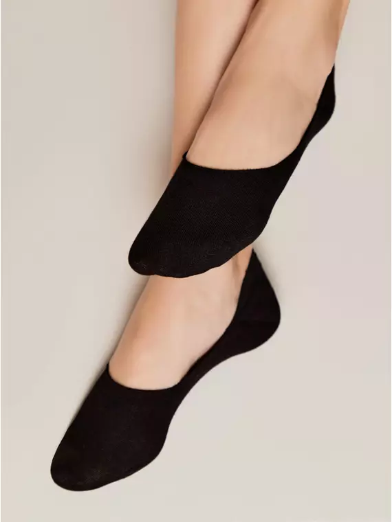 Женские хлопковые подследники conte classic 000 черный, 16С-12СП, 36-38 (23-25), CONTE ELEGANT,  - 2