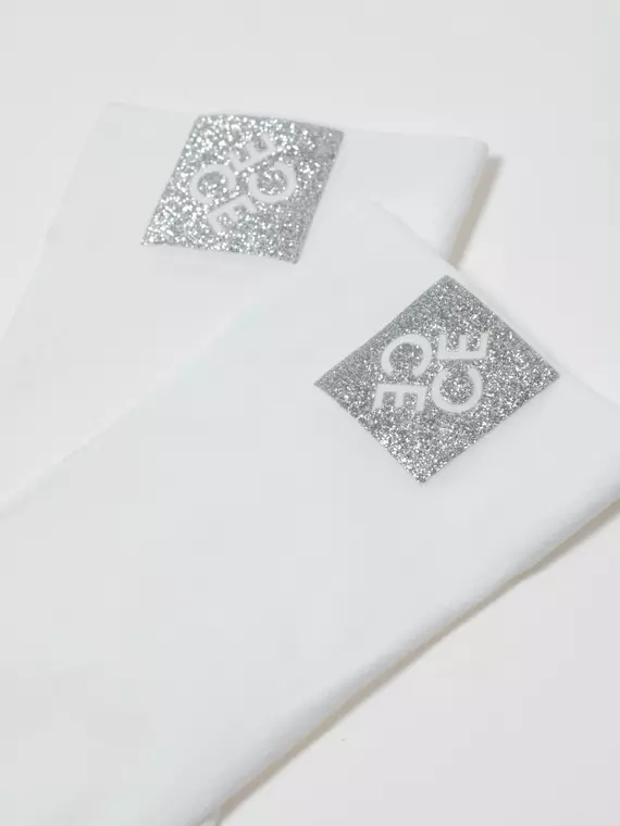 Матовые носки с сияющей термоаппликацией conte fantasy bianco, 24С-4СП, 36-38 (23-25), CONTE ELEGANT,  - 7