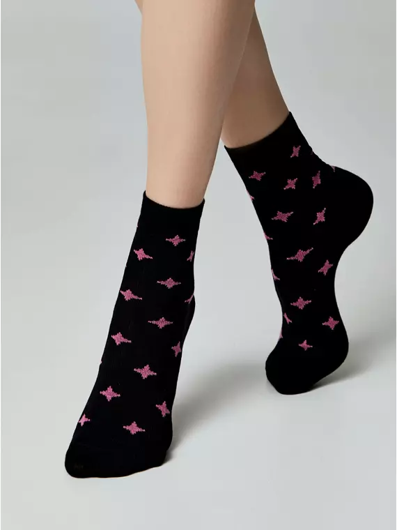 Носки женские esli basic 591 черный, 21С-78СПЕ, 36-39 (23-25), ESLI,  - 4