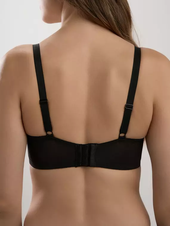 Бюстгальтер с формованной чашкой спейсер, на каркасах day by day rb4202 черный, 23С-0018КСП, 80C, CONTE ELEGANT,  - 2