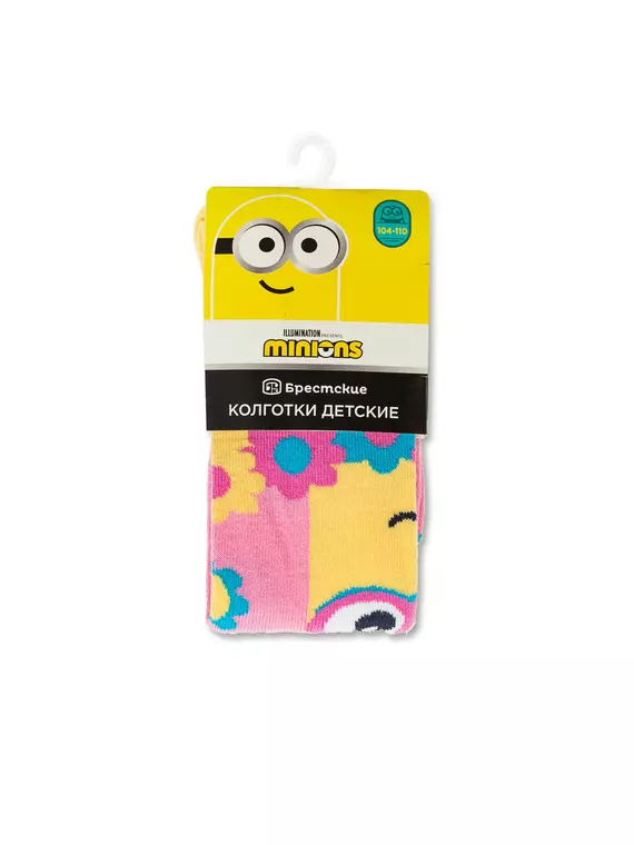 Колготки детские minions брестские 3281 (рисунок) 277 розовый, 20С3281, 92-98 (14), БРЕСТСКИЕ,  - 2