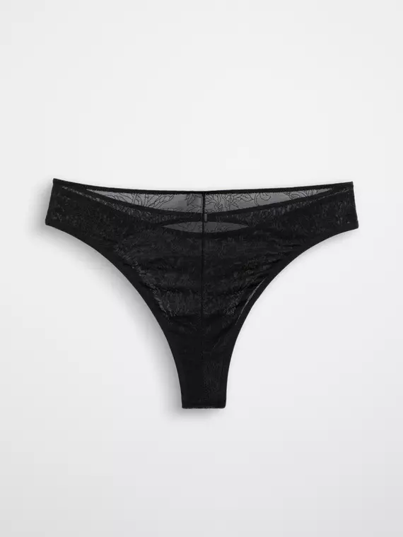 Трусы женские floral tattoo lbr 2874 black, 23С-2911ТСП, 90/XS, CONTE ELEGANT,  - 4