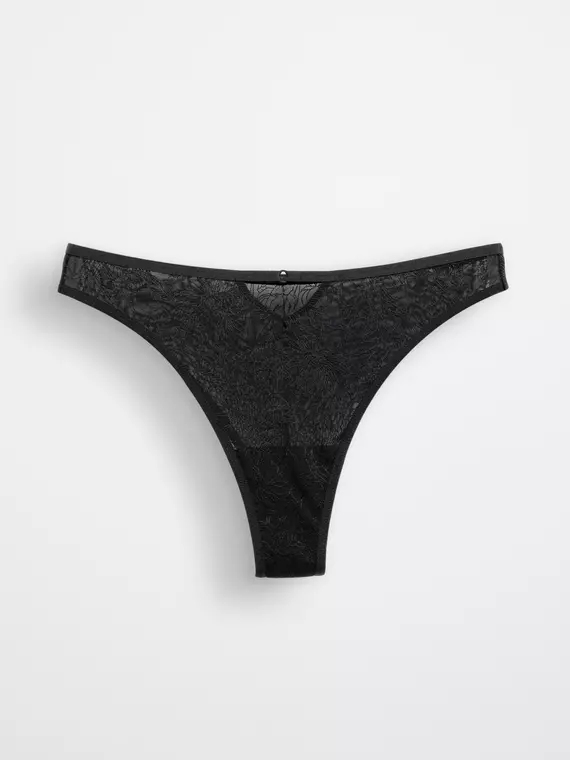 Трусы женские floral tattoo lbr 2872 black, 23С-2909ТСП, 98/M, CONTE ELEGANT,  - 3