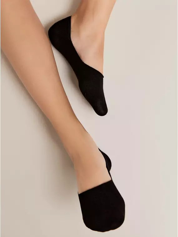 Женские хлопковые подследники conte classic 000 черный, 16С-12СП, 36-38 (23-25), CONTE ELEGANT,  - 3