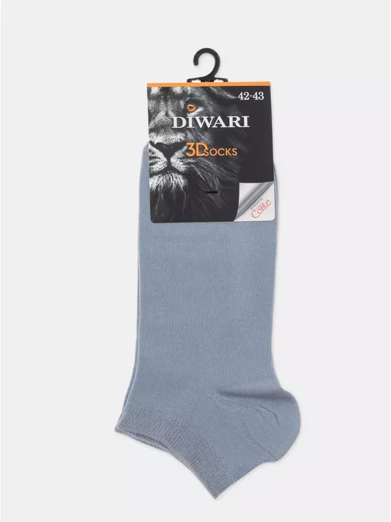 Короткие мужские носки diwari 3dsocks 000 светлый джинс, 23С-122СП, 42-43 (27), DIWARI,  - 5