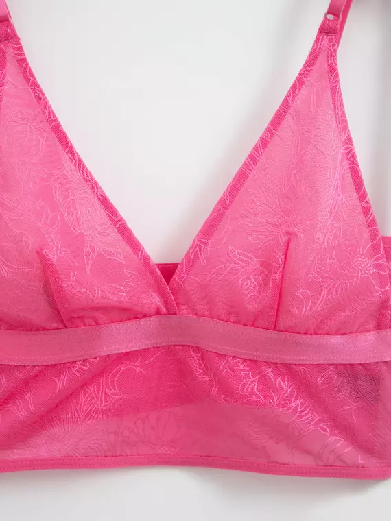 Бюстье женское floral tattoo lbe 2870 barbie pink, 23С-2907ТСП, 170-88/S, CONTE ELEGANT,  - 5