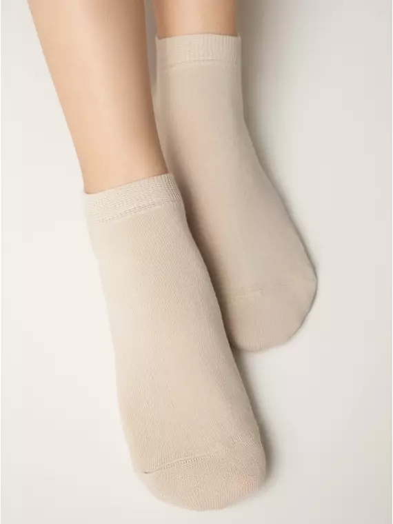 Короткие спортивные женские носки 3dsocks 000 бежевый, 24С-3СП, 39-41 (25-27), CONTE ELEGANT,  - 4