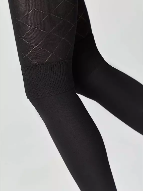 Колготки подростковые для школы tip-top 682 черный, 23С-153СП, 140-146 (22), CONTE-KIDS,  - 3