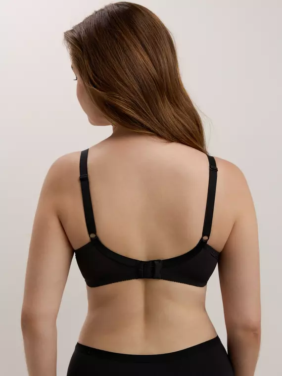 Бюстгальтер женский на каркасах comfort plus rb6166 черный, 23С-0014КСП, 90F, CONTE ELEGANT,  - 3