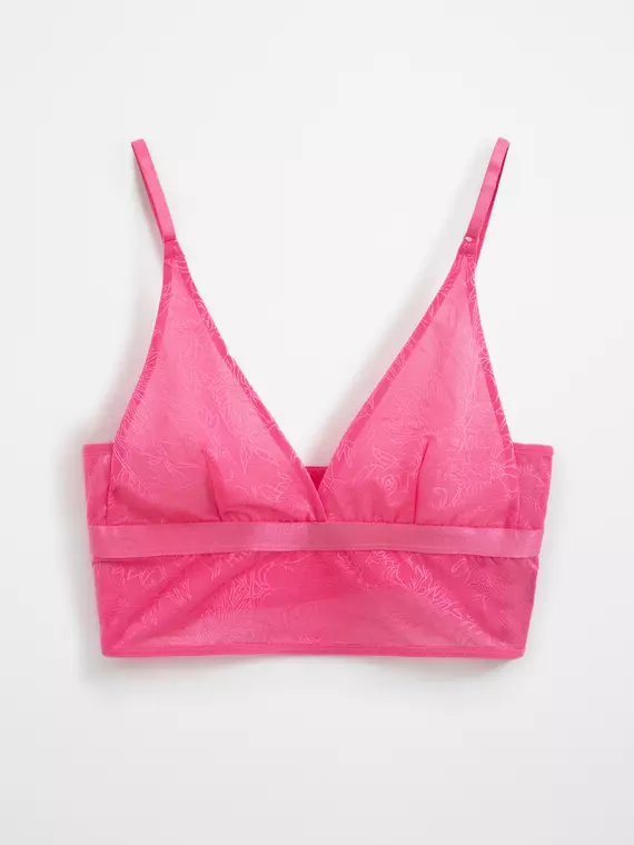 Бюстье женское floral tattoo lbe 2870 barbie pink, 23С-2907ТСП, 170-88/S, CONTE ELEGANT,  - 4