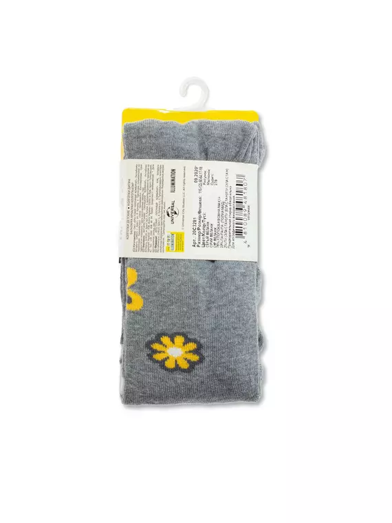 Колготки детские minions брестские 3281 (рисунок) 278 серый меланж, 20С3281, 116-122 (18), БРЕСТСКИЕ,  - 3