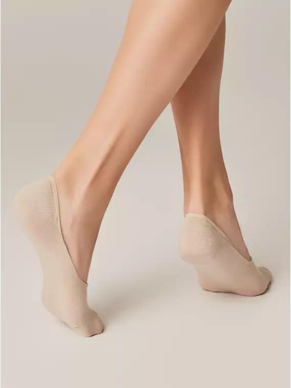 Подследники женские хлопковые classic 000 бежевый, 16С-12СП, 39-41 (25-27), CONTE ELEGANT,  - 4