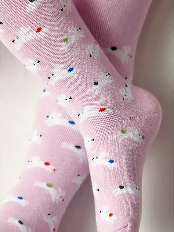 Теплые махровые детские колготки sof-tiki (махровые внутри) 643 светло-розовый, 7С-38СП, 80-86 (14), CONTE-KIDS,  - 3