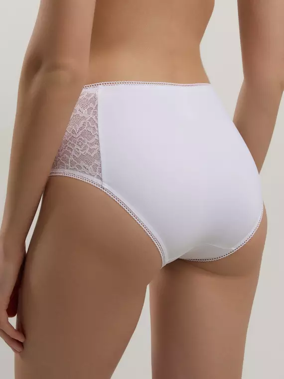 Трусы женские слип с высокой линией талии lyrique rp2066 белый, 21С-0013КСП, 110/XXL, CONTE ELEGANT,  - 2