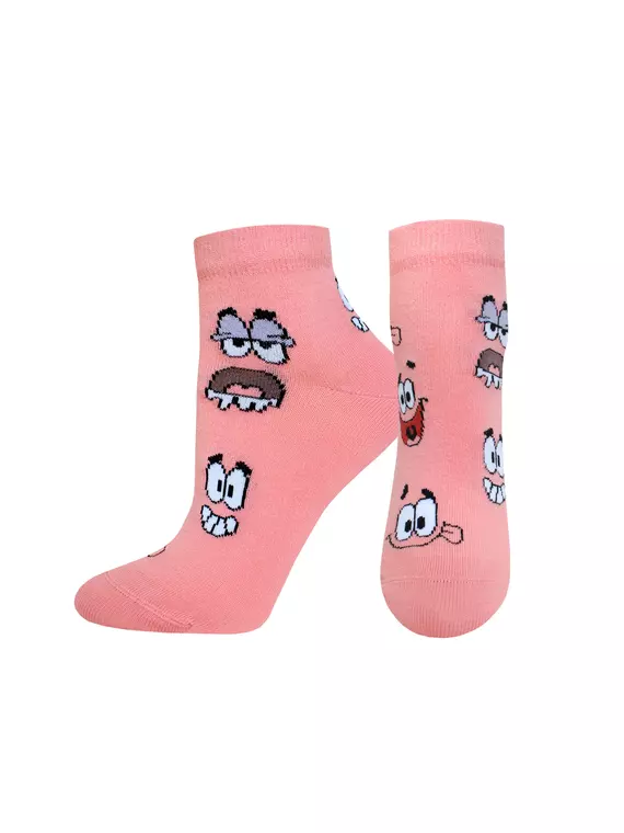 Носки женские spongebob 1146 (укороченные) 447 светло-персиковый, 21С1146, 36-37 (23), БРЕСТСКИЕ,  - 3