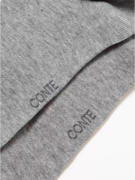 Женские носки из хлопка 3dsocks 000 серый меланж, 24С-2СП, 36-38 (23-25), CONTE ELEGANT,  - 7