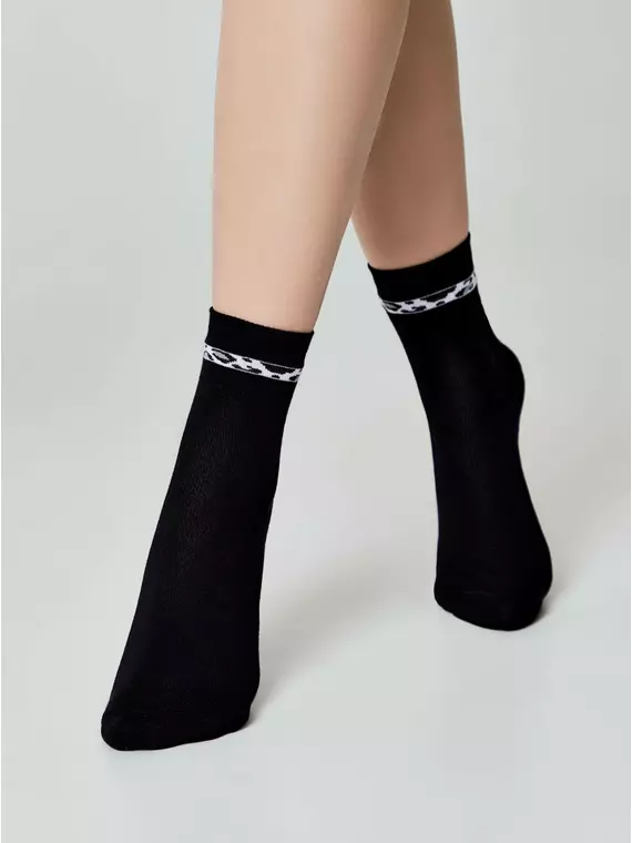 Носки женские esli basic 597 черный, 21С-78СПЕ, 36-39 (23-25), ESLI,  - 2