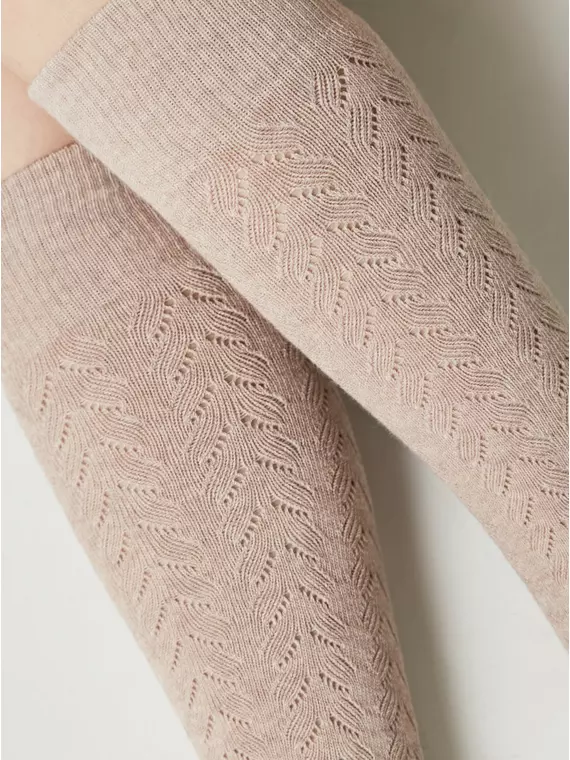 Гольфы женские хлопковые classic 010 бежевый, 23С-152СП, 36-39 (23-25), CONTE ELEGANT,  - 4