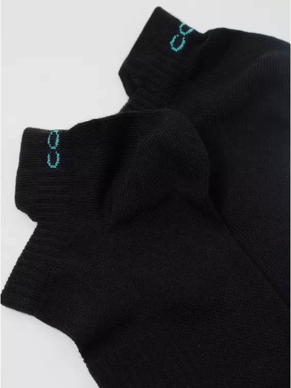 Ультракороткие хлопковые женские носки active с «язычком» 205 черный, 19С-245СП, 38-39 (25), CONTE ELEGANT,  - 7