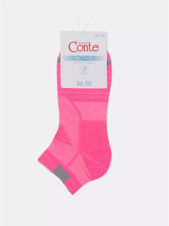 Носки женские (махровая стопа) active 598 розовый, 24С-10СП, 36-39 (23-25), CONTE ELEGANT,  - 5