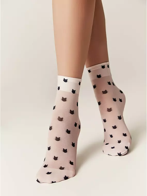 Носки женские fantasy 40 den 263 mix, 18С-76СП, 36-39 (23-25), CONTE ELEGANT,  - 3