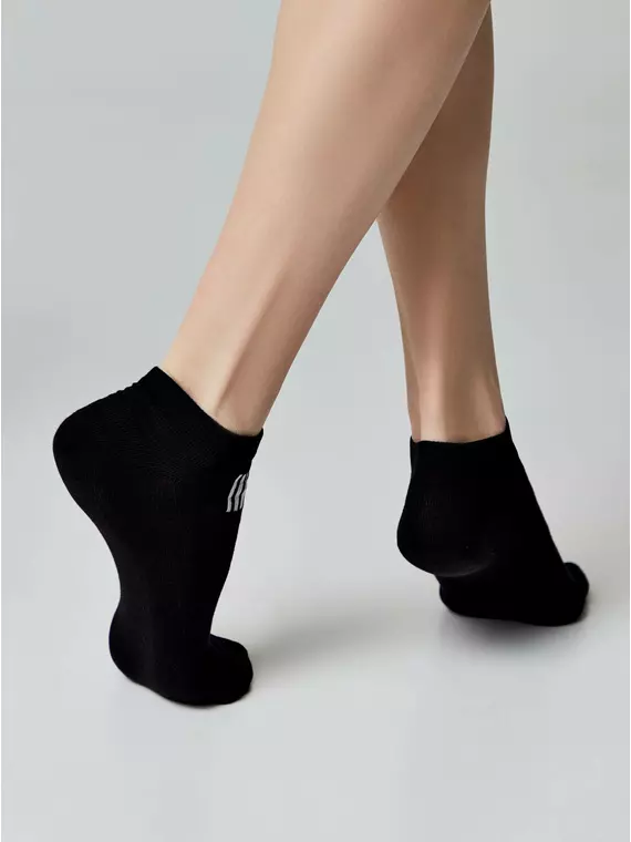 Короткие женские носки active esli 584 черный, 22С-42СПЕ, 38-39 (25), ESLI,  - 2
