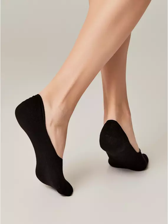 Женские хлопковые подследники conte classic 000 черный, 16С-12СП, 36-38 (23-25), CONTE ELEGANT,  - 4