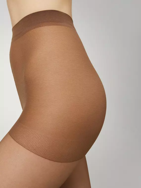 Тонкие колготки conte nuance 15 den mocca, 8С-35СП, 2, CONTE ELEGANT,  - 3