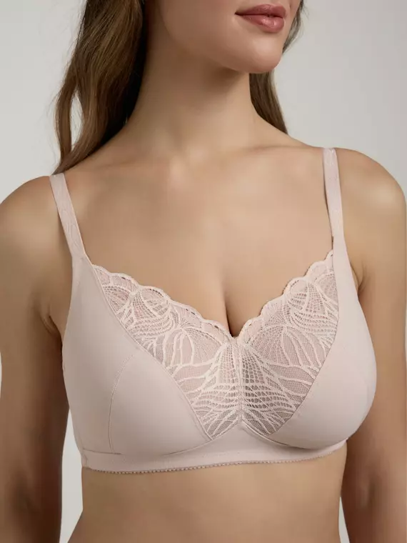 Бюстгальтер без каркасов с мягкой чашкой aura rb7170 серебристый пион, 23С-0029КСП, 100B, CONTE ELEGANT,  - 2