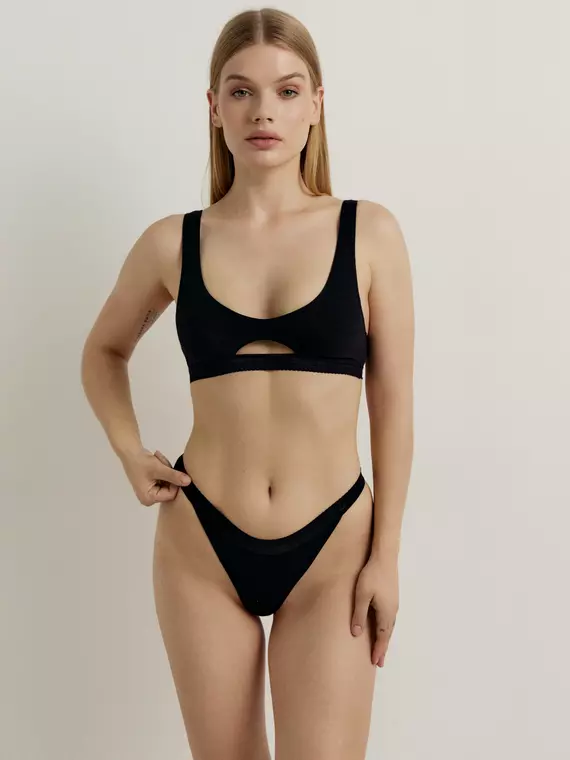 Бюстье женское conte print dots lbe 2541 black, 22С-2554ТСП, 170-92/M, CONTE ELEGANT,  - 5