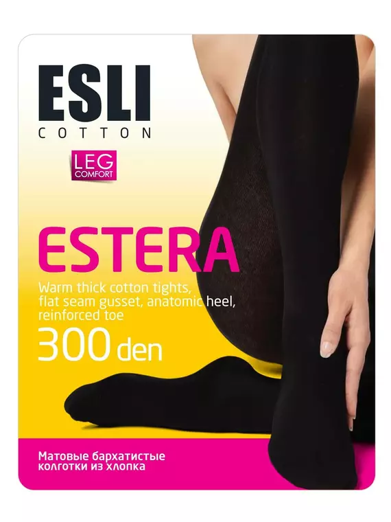 Колготки женские esli estera 300 den, 14С-65СПЕ, 2, ESLI,  - 8